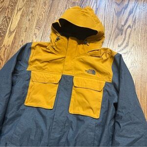 The North Face Dryvent Shell Jacket 550 Down Liner NF0A37JR Men’s XL Outdoor